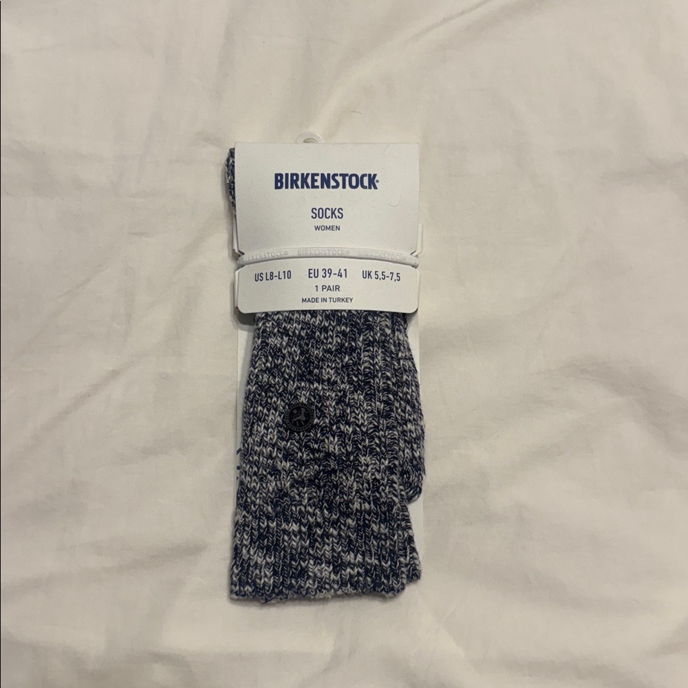 Birkenstock Women's Knit Grey Socks